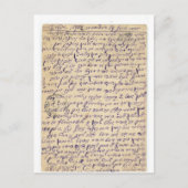 Mysterious write (Yiddish?) postkaart 1902 (Voorkant)