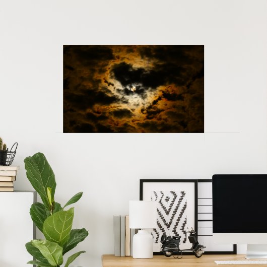 MysteriousMoon Poster (Thuiskantoor)