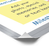 Mystery Crime Solving Evidence Board Milestone Perfect Poster (Hoek)