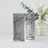 Mystery Fairy Salutation Customisée Art Cartes pos (Debout devant)