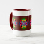 Mystery Flower Mok (Voorkant links)