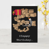 Mystery Gift Verjaardagskaart Kaart (Gele Bloem)