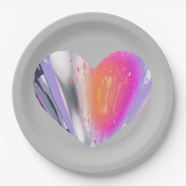 Mystery Heart Papieren Bordje