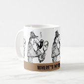 Mystery Investigation Coffee Mok (Voorkant links)