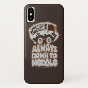 Mystery Machine "Altijd omlaag naar middelpunt" iPhone X Hoesje