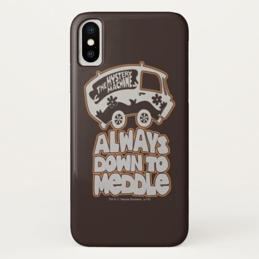 Mystery Machine "Altijd omlaag naar middelpunt" Case-Mate iPhone Case (Achterkant)