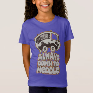 Mystery Machine "Altijd omlaag naar middelpunt" T-shirt