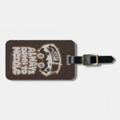 Mystery Machine "Always Down To Meddle" Bagagelabel (Voorkant horizontaal)