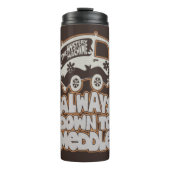 Mystery Machine "Always Down To Meddle" Thermosbeker (Voorkant)