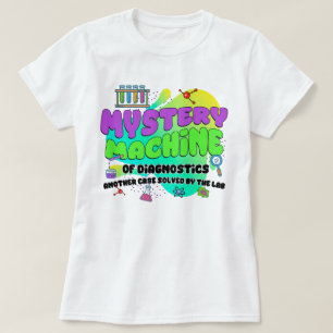 Mystery Machine Diagnostics Lab medisch wetenschap T-shirt