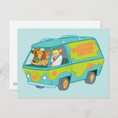 Mystery Machine Fright Briefkaart (Voorkant / Achterkant)
