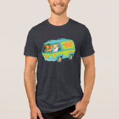 Mystery Machine Fright Tri-Blend Shirt (Voorkant)