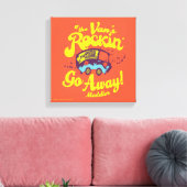 Mystery Machine "If The Van's Rockin"..." Canvas Afdruk (Insitu (Woonkamer))
