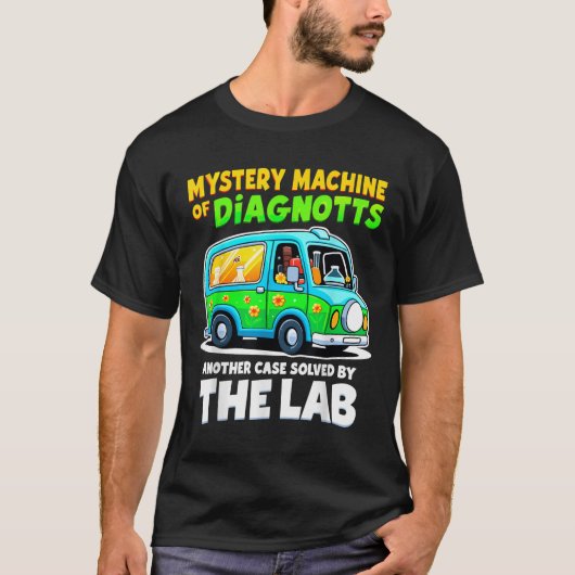 Mystery Machine of Diagnostics Lab Week 2025 T-shi T-shirt (Voorkant)