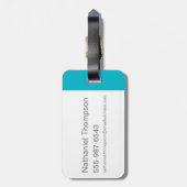 Mystery Machine "Yikes!" Grafisch Bagagelabel (Achterkant verticaal)