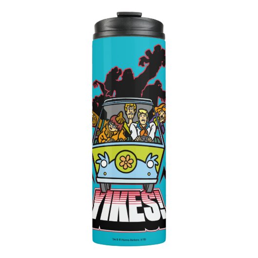 Mystery Machine "Yikes!" Grafisch Thermosbeker (Voorkant)