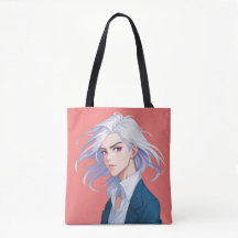 Mystery Man japonais Anime Art Sac fourre-tout