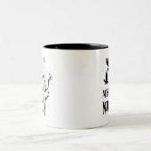 Mystery Night Gothic Crow Coffee Mug (Centre)