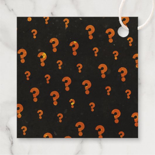 Mystery Party Black and Gold Murder Bedankjes Labels (Achterkant)