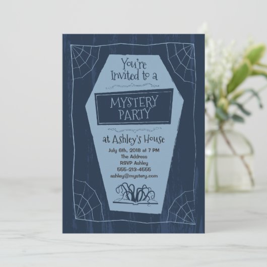 Mystery Party - Invitation (Debout devant)