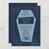 Mystery Party - Invitation (Devant / Derrière)