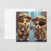 Mystery Party Pups (woordeloze cover) Kaart (Voorkant / Achterkant)