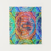 Mystery Rainbow Goddess Holding Sky Wandkleed (Voorkant)