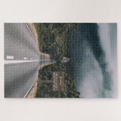 Mystery Road in Woods Mariage Proposition Puzzle (Horizontal)