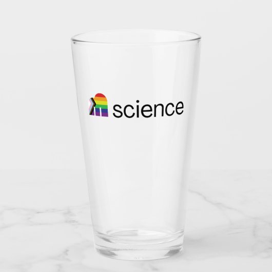 Mystery Science Pride 2021 Glass Glas (Voorkant)
