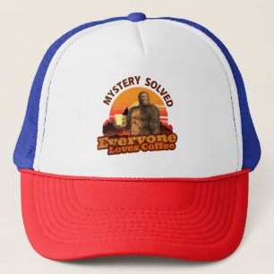 Mystery Solved Iedereen houdt van koffie Funny Big Trucker Pet