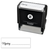 Mystery Stempel Label (In situ)