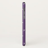 Mystery vraagteken raadsel puzzle paars Case-Mate iPhone case (Achterkant/links)