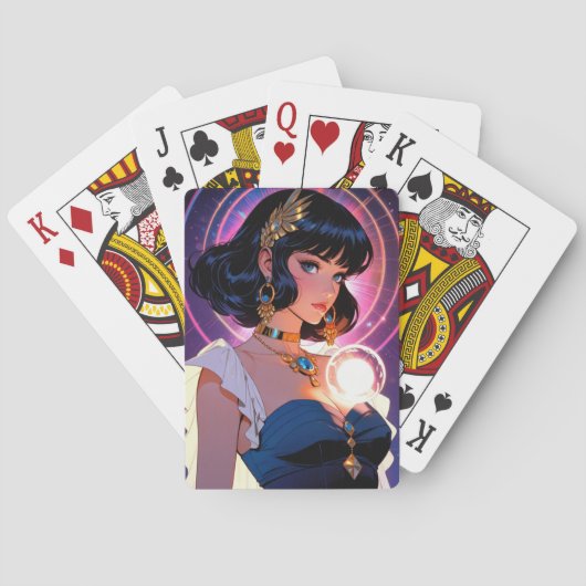 Mystic Anime Playing Cards Pokerkaarten (Achterkant)