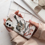 Mystic Bird of Peace Samsung Galaxy Coque<br><div class="desc">Oiseau sur une branche avec une bannière de paix sous lui.</div>