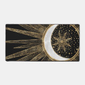 Mystic Black Gold Sun Moon Mandala (Recto)