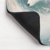 Mystic Bloom Spring Fox Waterverf Muismat (Hoek)