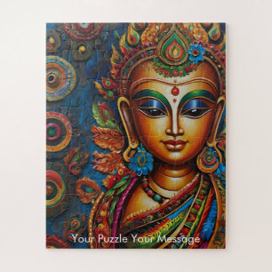 Mystic Boho Buddha Mandala Legpuzzel