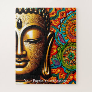 Mystic Boho Buddha Mandala Legpuzzel