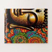 Mystic Boho Buddha Mandala Legpuzzel (Horizontaal)