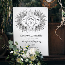 Mystic Boho Maan & Zon Celestial Handvasten