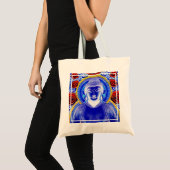 Mystic Buddha herbruikbare Canvas tas (Voorkant (product))