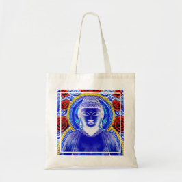 Mystic Buddha herbruikbare Canvas tas