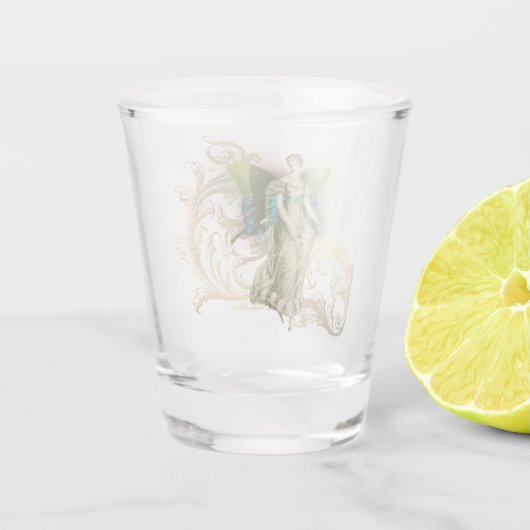 Mystic Butterfly Fairy Shot Glas (Achterkant)
