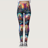 Mystic Castle leggings - (Voorkant)
