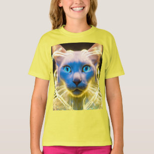 Mystic Cat Aura - T-Shirt de base pour enfants