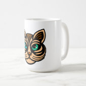 Mystic Cat Eyes Coffee Mug (Devant droit)