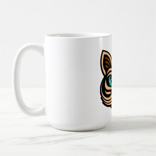 Mystic Cat Eyes Coffee Mug (Gauche)