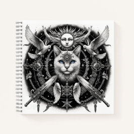 "Mystic Cat" Notitieboek