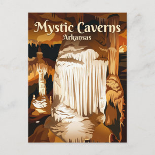 Mystic Caverns Arkansas Briefkaart