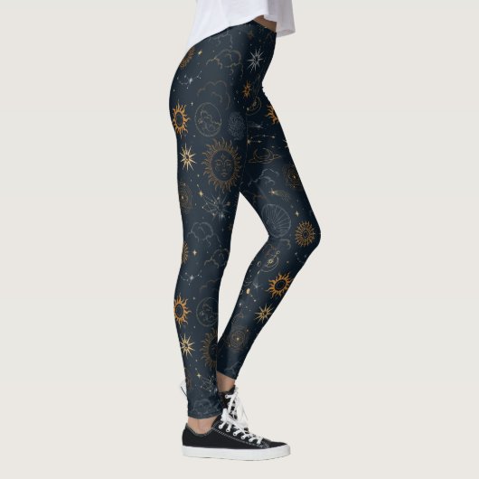 Mystic Celestial Pattern Leggings (Rechts)